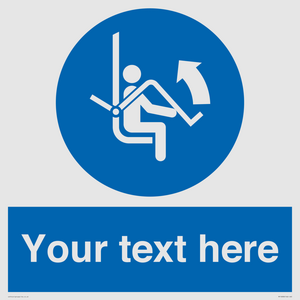 Custom Mandatory: Open safety bar of chairlift